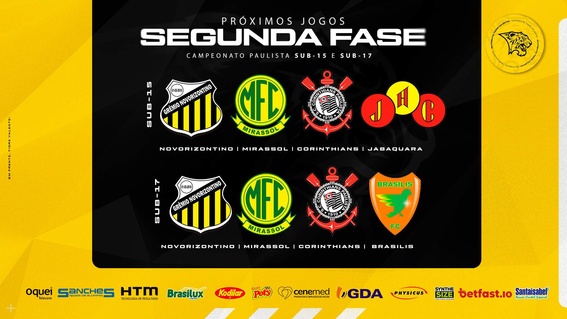 FPF divulga tabela do Paulista Sub-15 e Sub-17 2023. Santos está