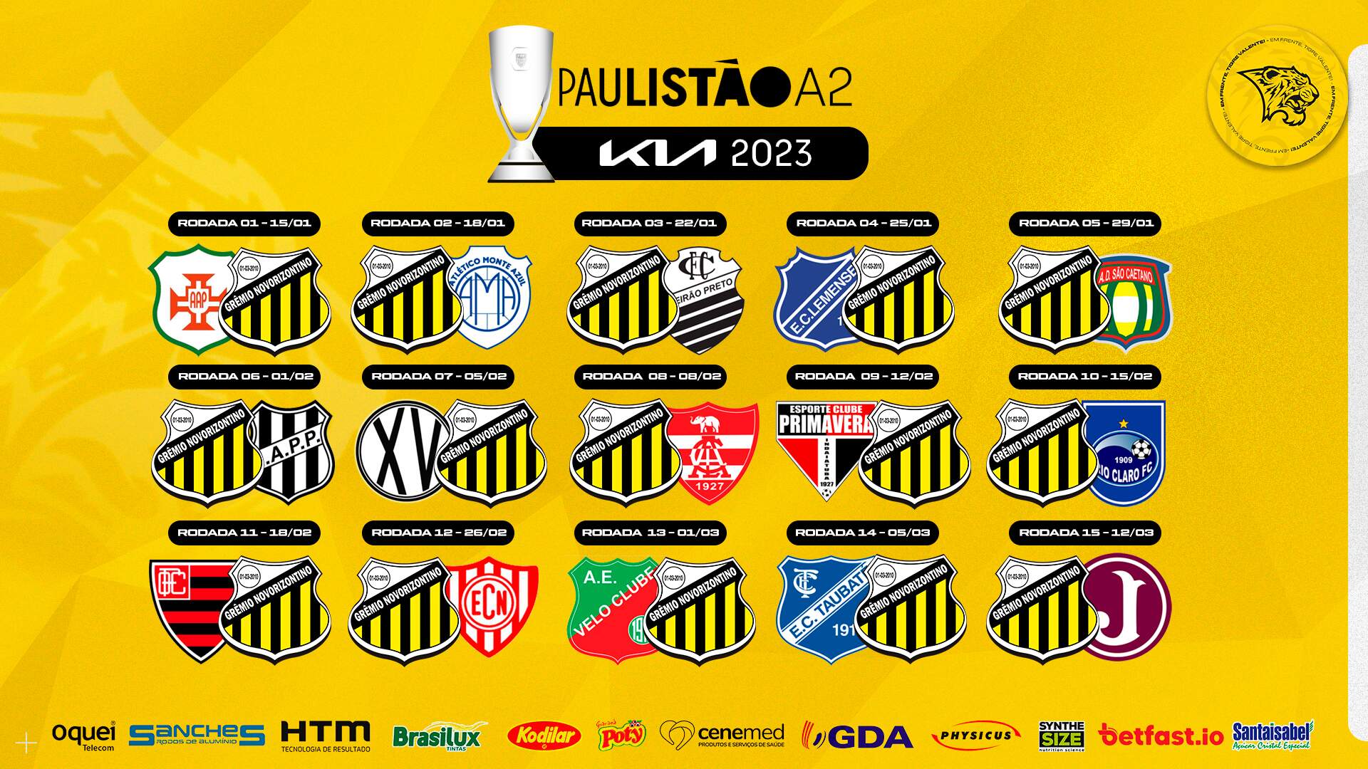 Confira os confrontos das quartas de final do Paulistão 2023