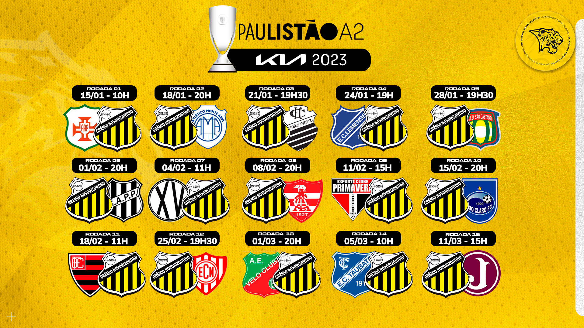 Tabela do Campeonato Paulista A2 2022 - Gazeta Esportiva